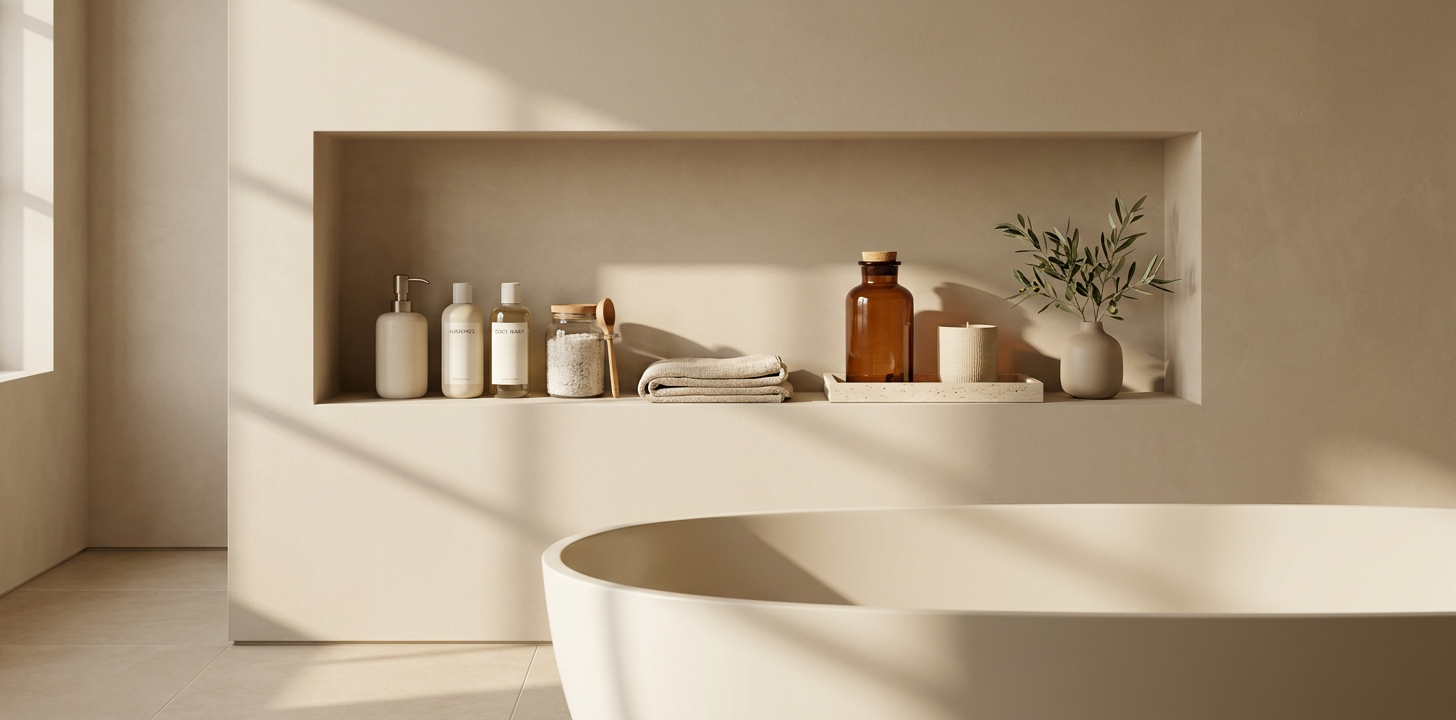 Badezimmer-Essentials