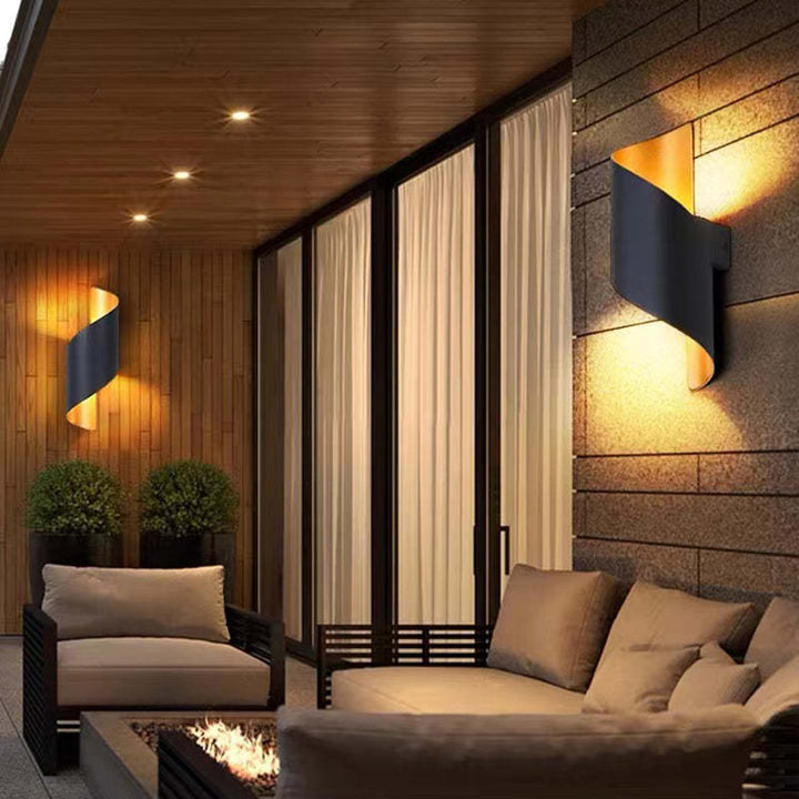Modern Spiral LED Wall Light - TwistLight