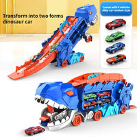3-in-1 Racing Truck for Kids - T-Rex Transporter