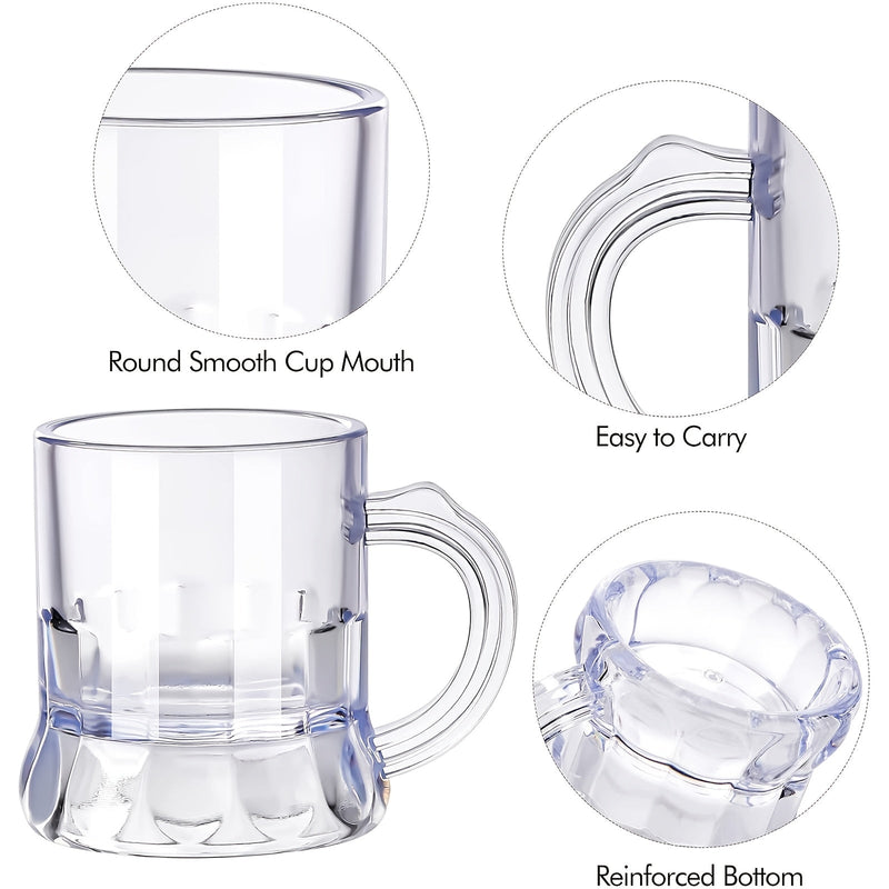 Mini Beer Mug Set (24 Pieces, 30 ml) – WiesnShots Oktoberfest 2025