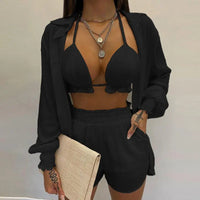 Stylish 3-piece summer outfit for beach and pool - TropenGlow
