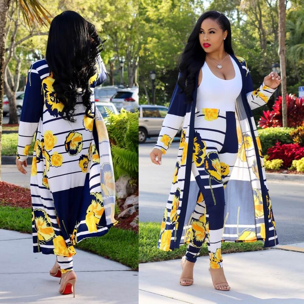 Women's Kimono Set with Pants – Yasmin