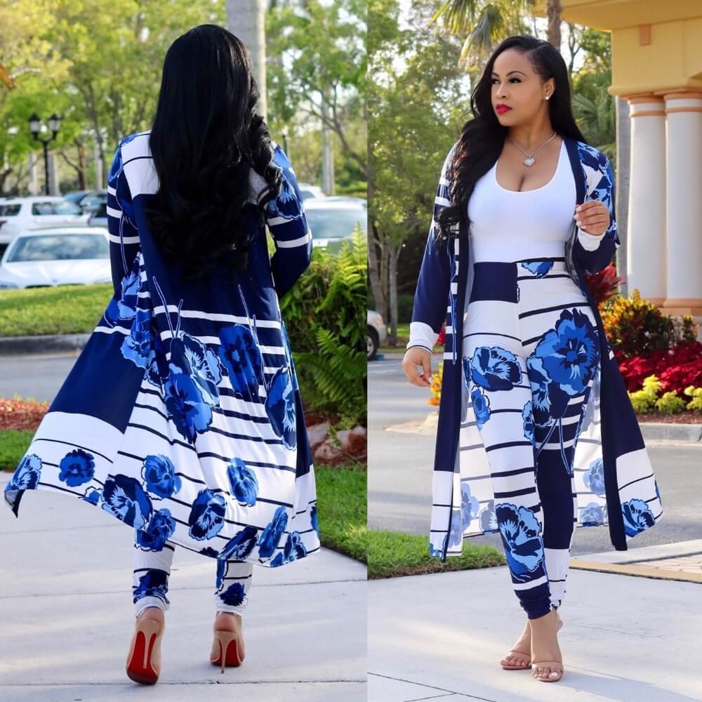Women's Kimono Set with Pants – Yasmin
