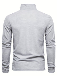 Polo cómodo para hombre con mangas largas