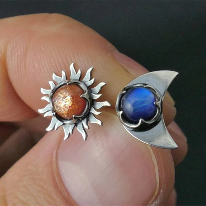 Earrings Sun and Moon – Sunny