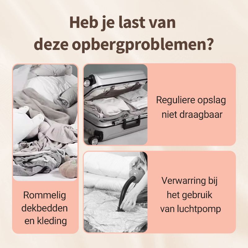 Compression Storage Bags - VacuumEase