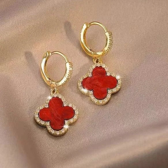 Clover Leaf Earrings – Clara