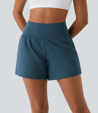 Breathable & Quick-Drying High-Waist Fitness Shorts for Women – Mirabella