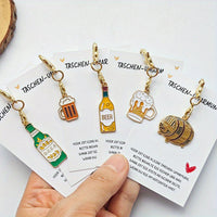 Oktoberfest Keychain 3 Sets (5 Pieces Each) – Beer Charms Oktoberfest 2025