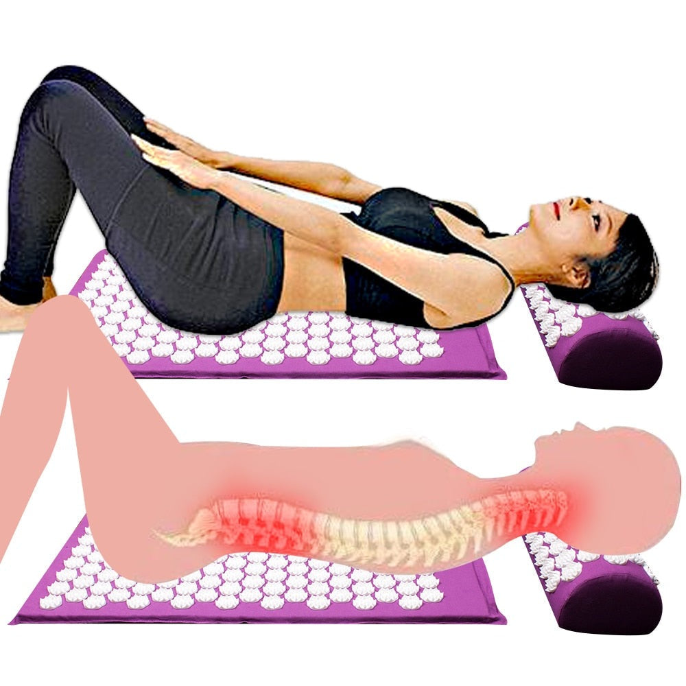 Set de esterilla de acupresión y cojín – RelaxMat