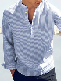 Men's summer shirt with modern cut – Cas