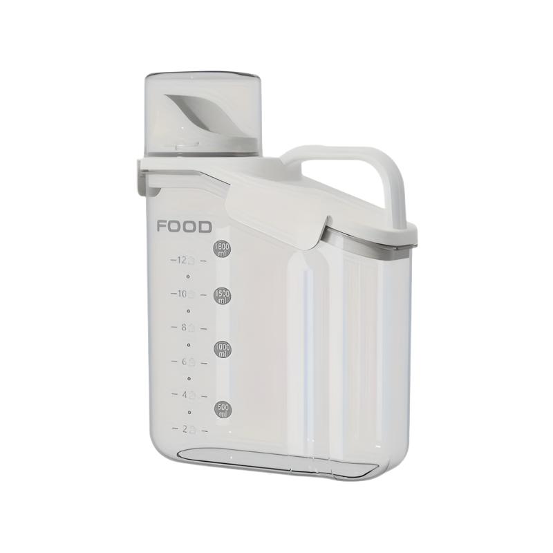 Moisture-Resistant Pet Food Container with Measuring Cup - FreshBite