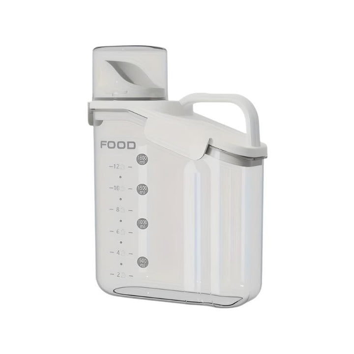 Moisture-Resistant Pet Food Container with Measuring Cup - FreshBite