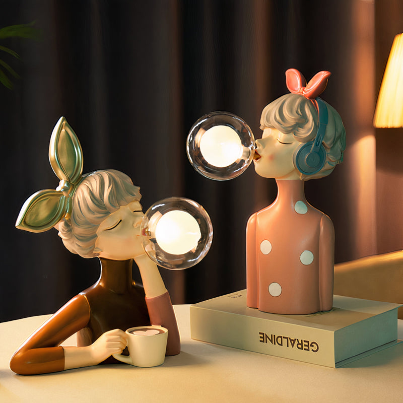 Handcrafted Table Lamp - CraftGlow