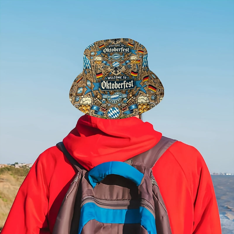 Unisex Oktoberfest bøttehatt – WiesnKracher Oktoberfest 2025