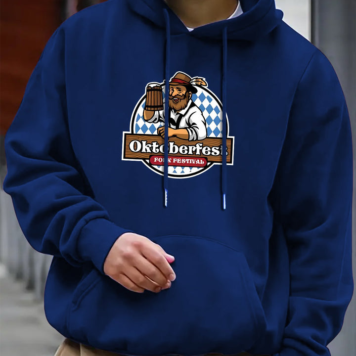 Comfortable Men's Hoodie – Thomas Oktoberfest 2025