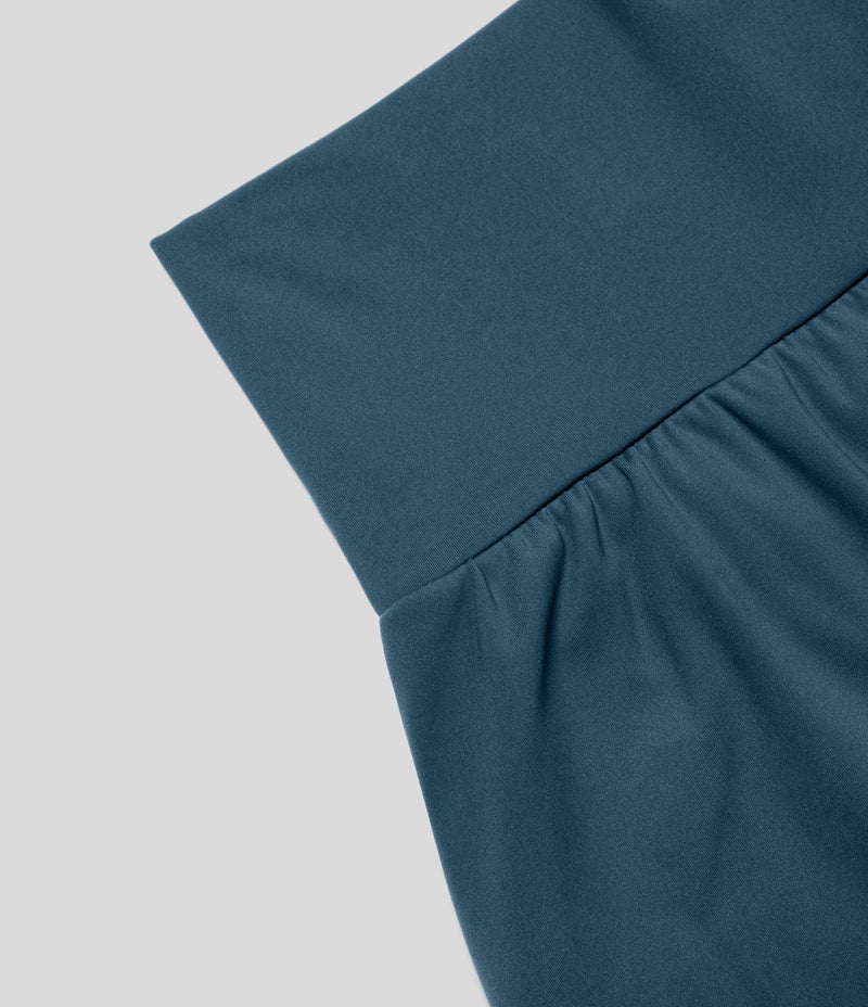 Breathable & Quick-Drying High-Waist Fitness Shorts for Women – Mirabella