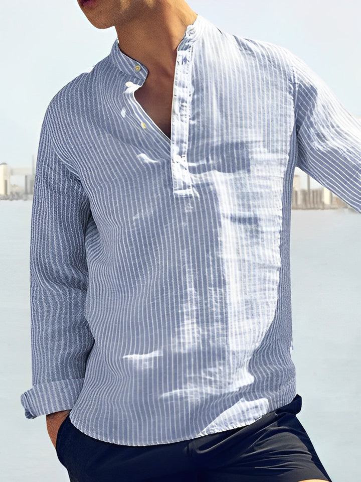 Men's summer shirt with modern cut – Cas