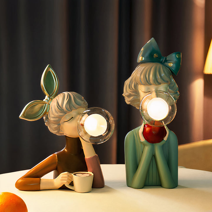 Handcrafted Table Lamp - CraftGlow