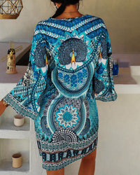 Boho summer dress with loose fit – Nina