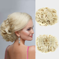 Curly Bun Hair Extension – FluffyFix