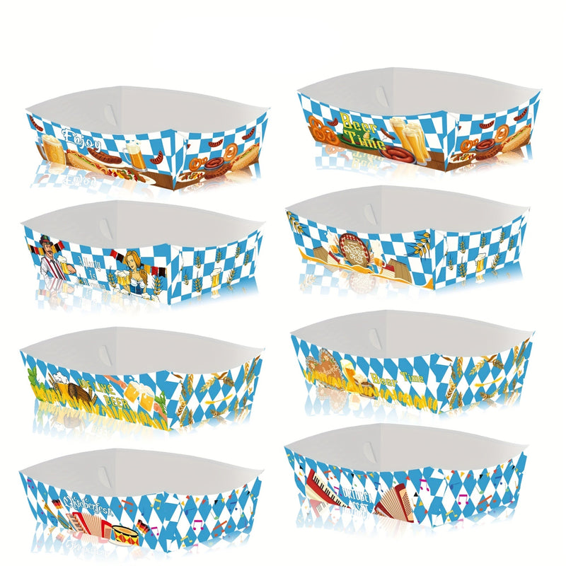 Oktoberfest Paper Snack Bowls Set (2×24 Pieces) – WiesnSnack Oktoberfest 2025