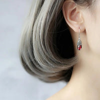 Silver Earrings with Mythical Creature – Aelora