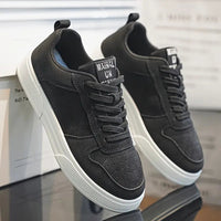 Zapatos de senderismo para hombre de ante con plantilla cómoda y estilo – Marco