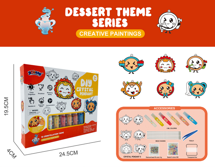 DIY Keychain Painting Set - SparkleArt