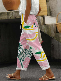 Women's Comfort Pants with Print – Nova