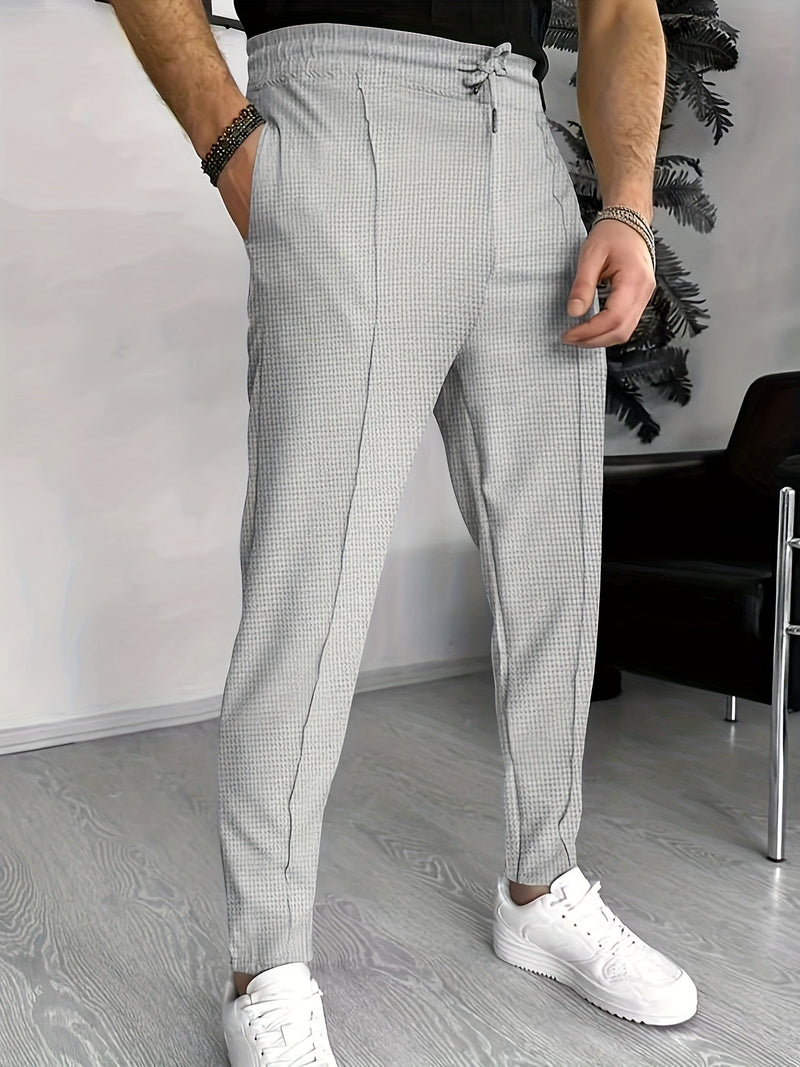 Comfortable waffle joggers for men - Finn