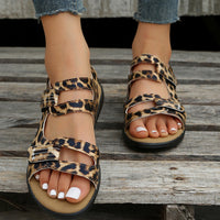 Casual Women's Sandals with Velcro Closure – Nina