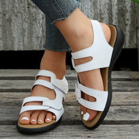 Casual Women's Sandals with Velcro Closure – Nina