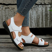 Casual Women's Sandals with Velcro Closure – Nina