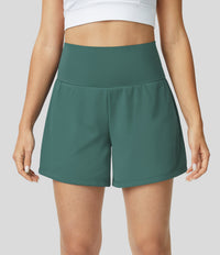 Breathable & Quick-Drying High-Waist Fitness Shorts for Women – Mirabella