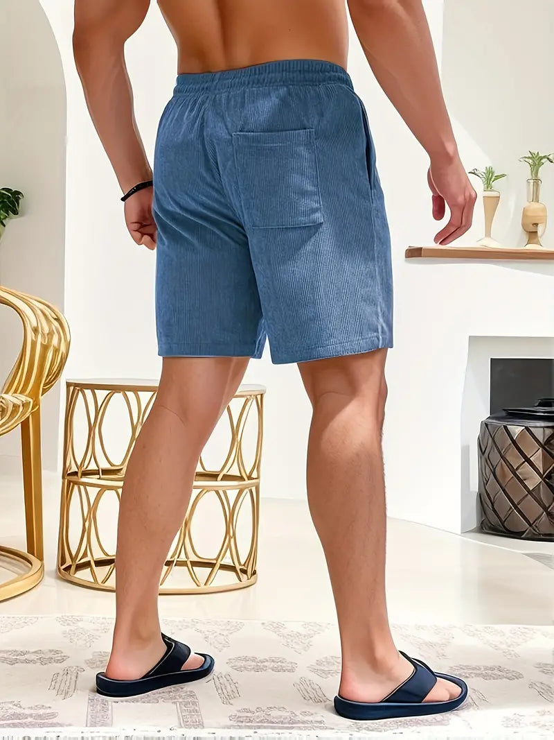 Summer men's swim shorts with adjustable waistband – Jens
