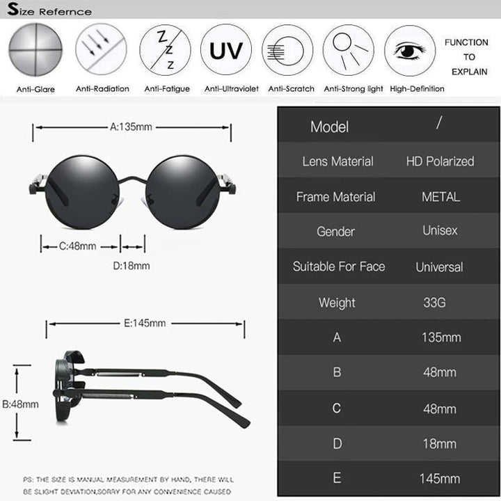 Gafas de sol vintage de moda para mujer y hombre – Savino
