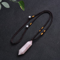 Natural Crystal Amethyst Healing Necklace – Lyra
