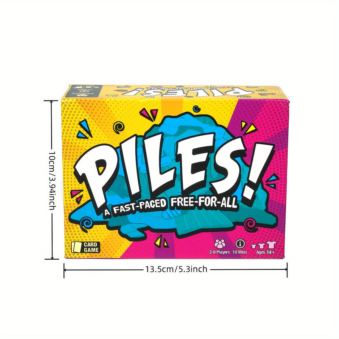 Piles! Fast & Exciting Card Game - Card Chaos