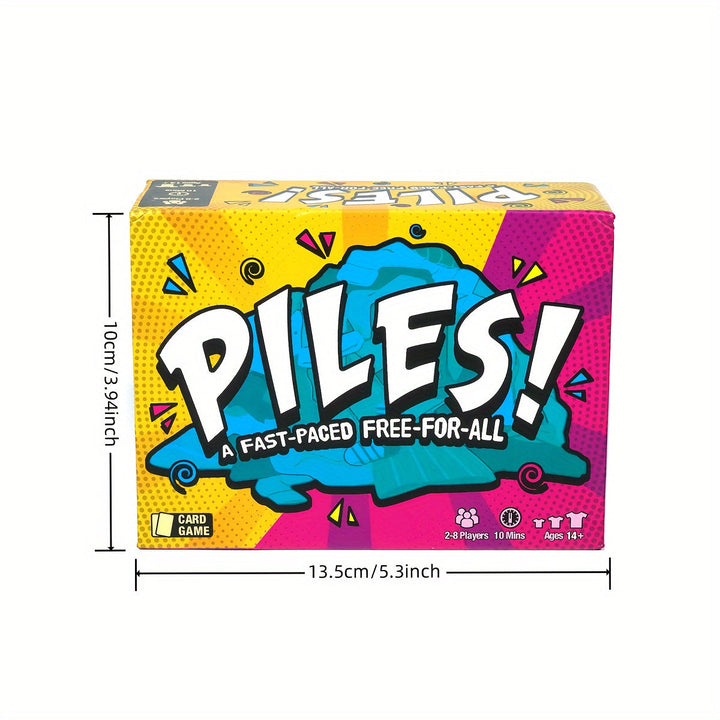 Piles! Fast & Exciting Card Game - Card Chaos