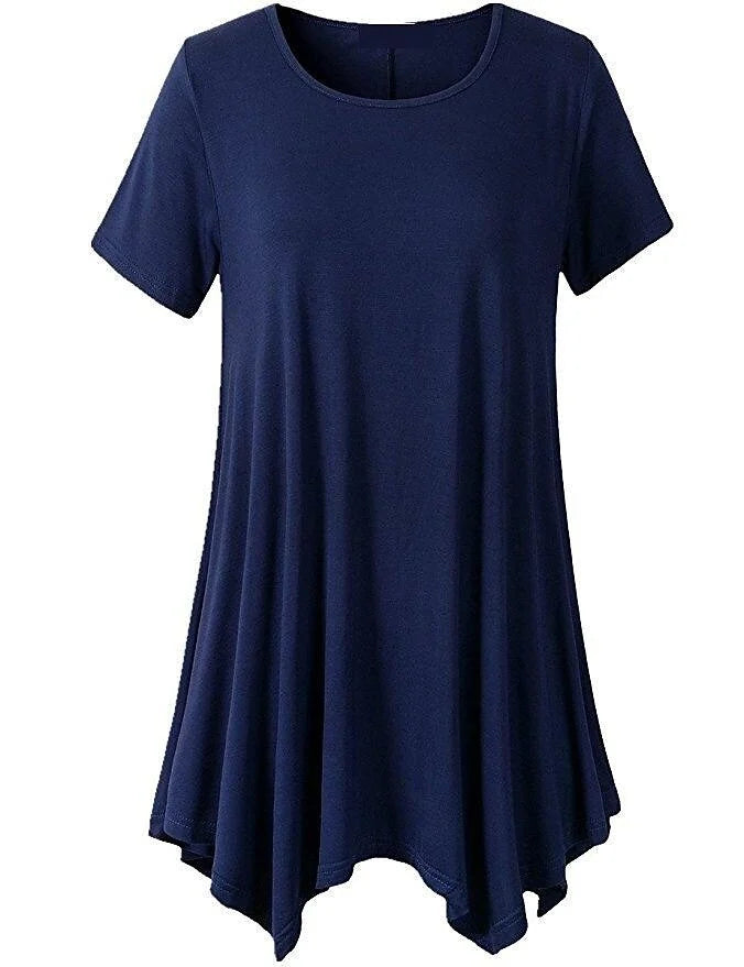 Loose Fit Women's T-Shirt with Short Sleeves – Taryn
