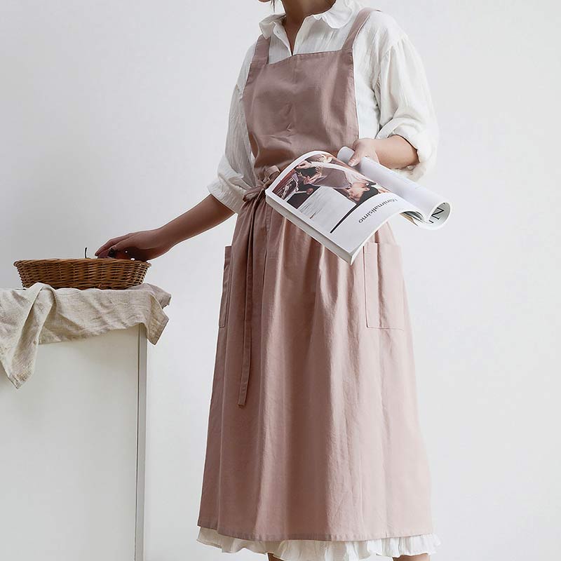 Waterproof Cotton Apron with Practical Pockets – ChefMate