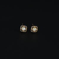Delikate vintage-øreringe med opal – Seraphina