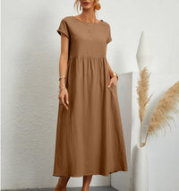 Airy Linen Dress – Elodie