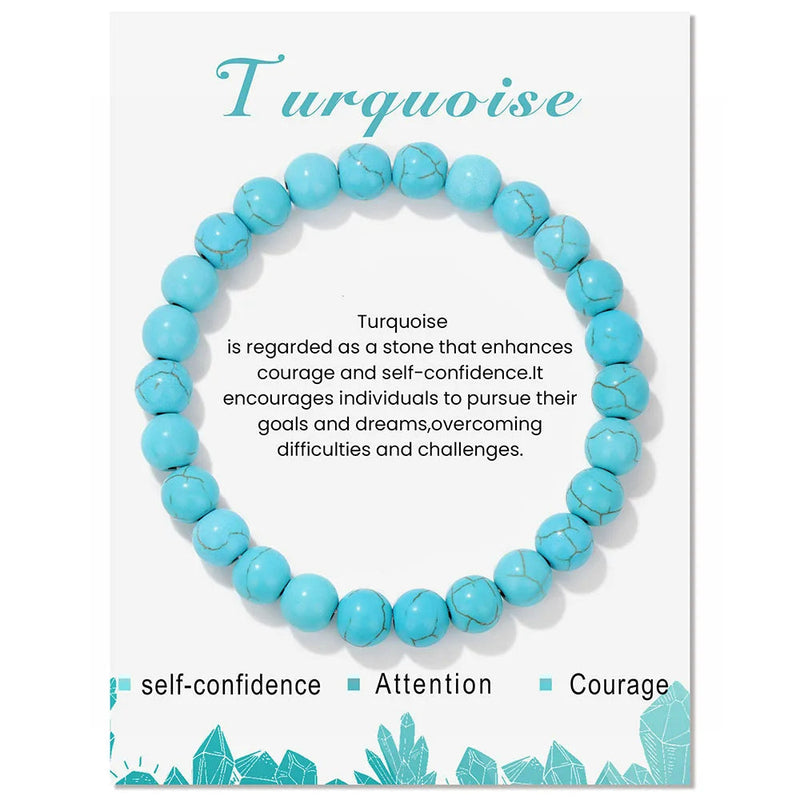 Natural Crystal Healing Energy Bracelet – Aria