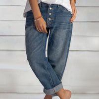 Jeans boyfriend de talle alto para mujer – Maribel