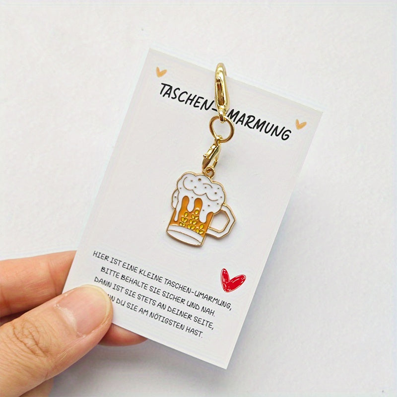 Oktoberfest Keychain 3 Sets (5 Pieces Each) – Beer Charms Oktoberfest 2025