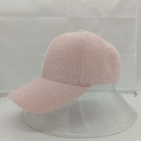 Varm dame baseballcaps med imitasjonspels for høst og vinter – Lorena