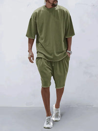 Casual Men's Sports Set in Loose-Fit Style – Cassian