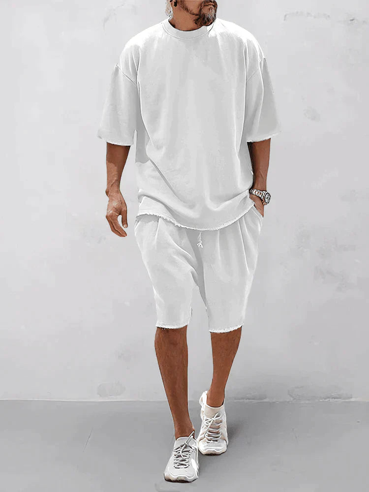 Casual Men's Sports Set in Loose-Fit Style – Cassian